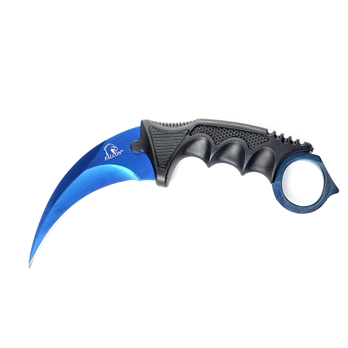 Falcon 7 1/2" Blue Necklace Knife (Karambit)