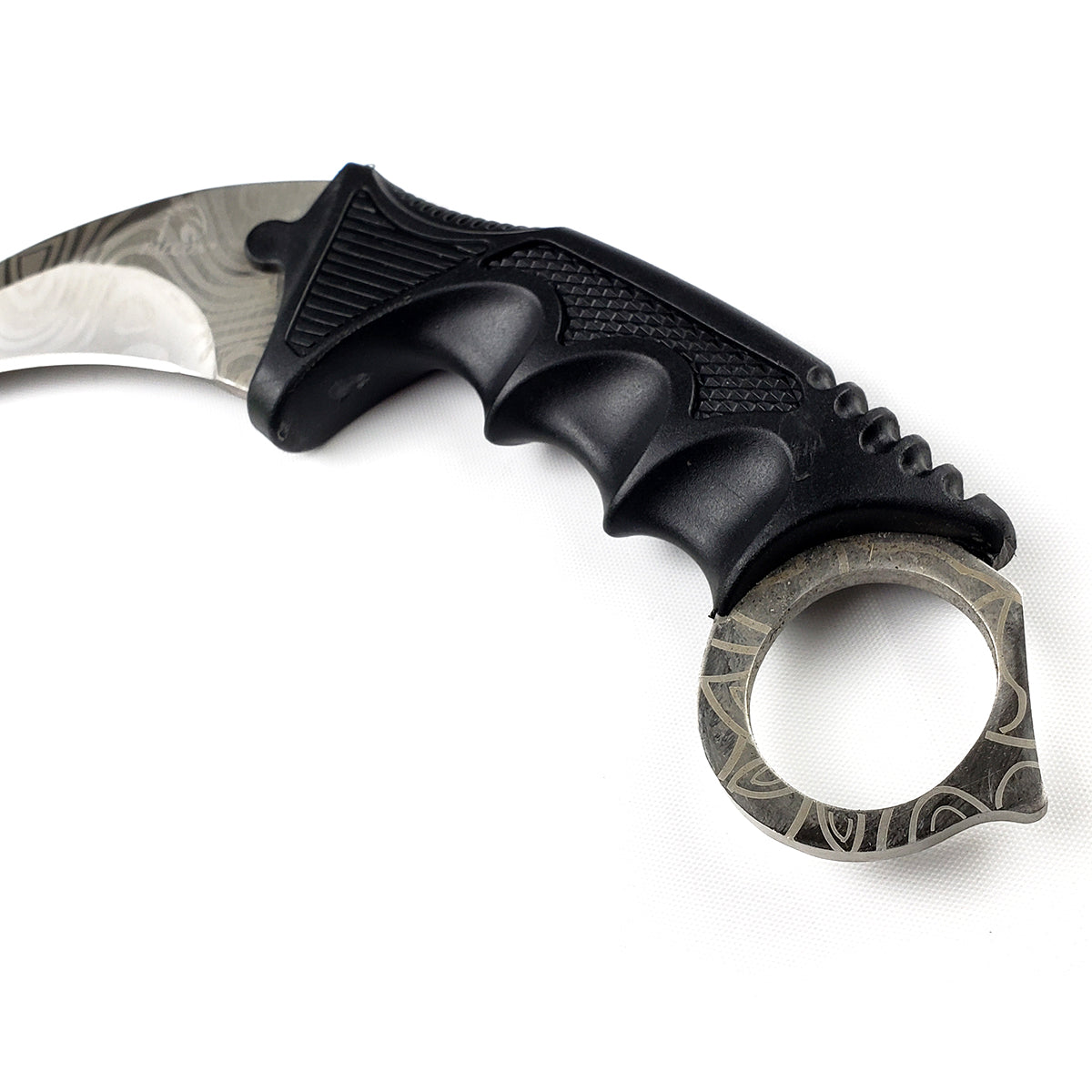 Falcon 7 1/2" Damascus Necklace Knife (Karambit)