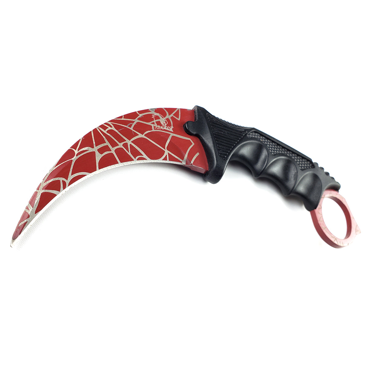 Falcon 7 1/2" Spider Web Necklace Knife (Karambit)