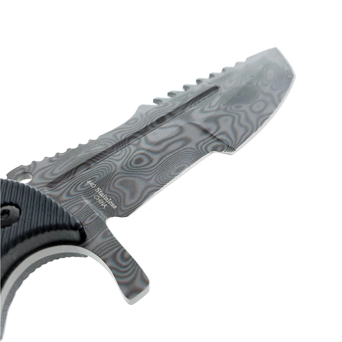 Falcon 3 PCS Damascus Set. Tactical Knives & Karambit