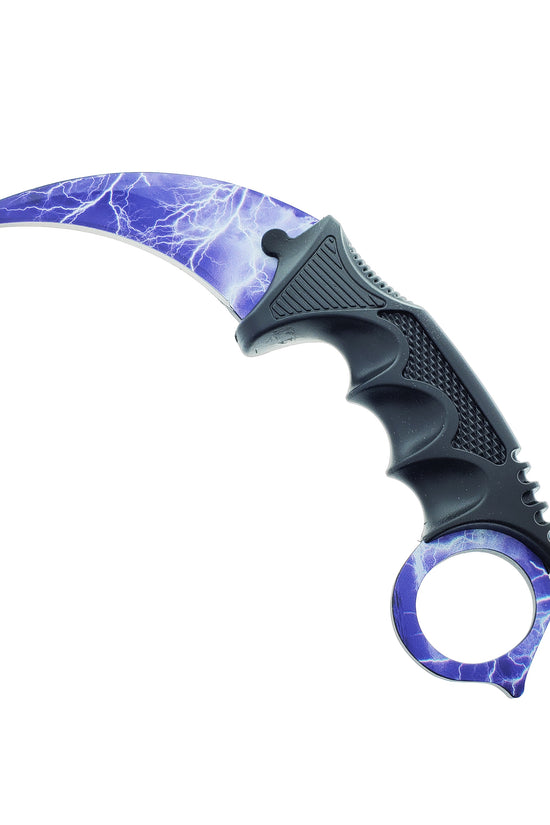 Falcon 3 PCS Blue Thunder Set Tactical Fixed Blade Knives