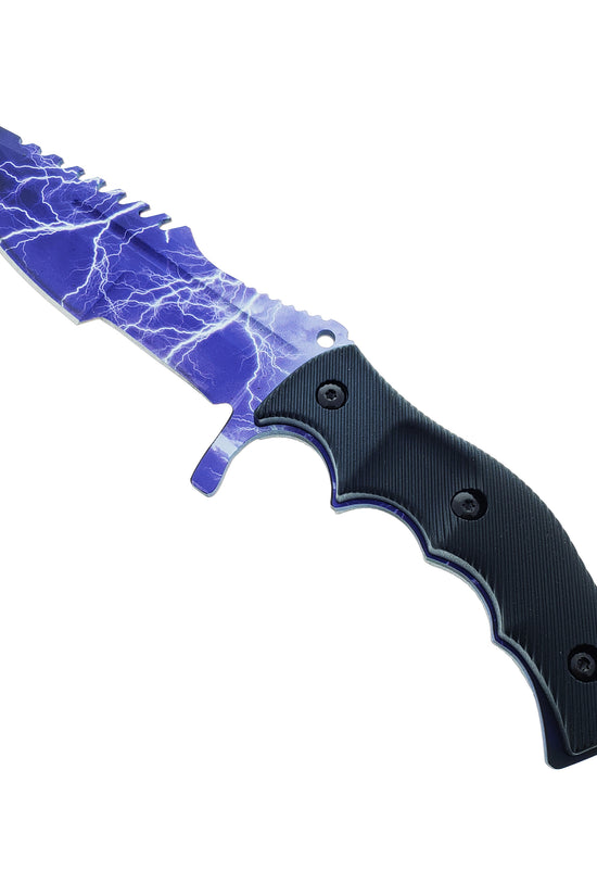 Falcon 3 PCS Blue Thunder Set Tactical Fixed Blade Knives