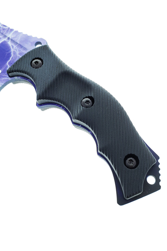 Falcon 3 PCS Blue Thunder Set Tactical Fixed Blade Knives