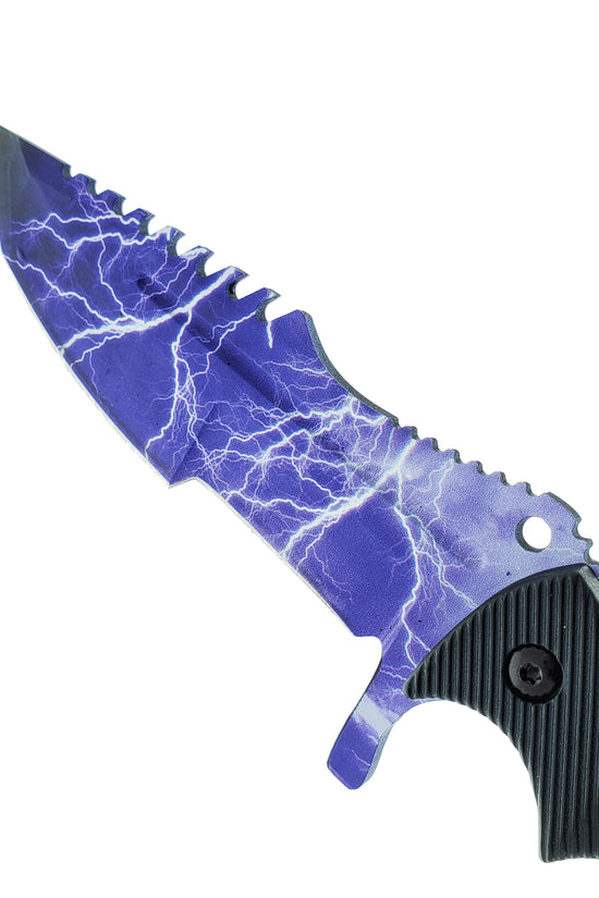 Falcon 3 PCS Blue Thunder Set Tactical Fixed Blade Knives