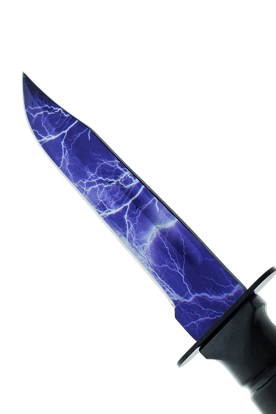 Falcon 3 PCS Blue Thunder Set Tactical Fixed Blade Knives