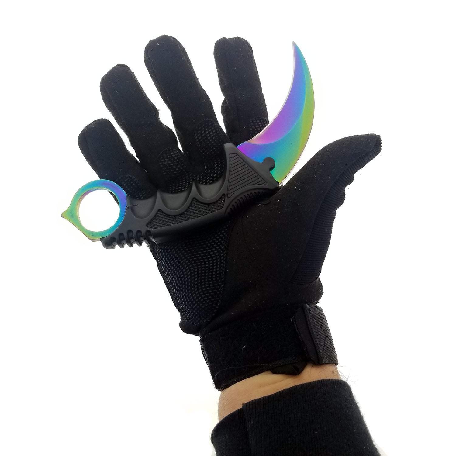 Falcon 3 PCS Rainbow Set. Tactical Knives & Karambit