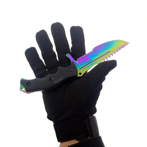 Falcon 3 PCS Rainbow Set. Tactical Knives & Karambit