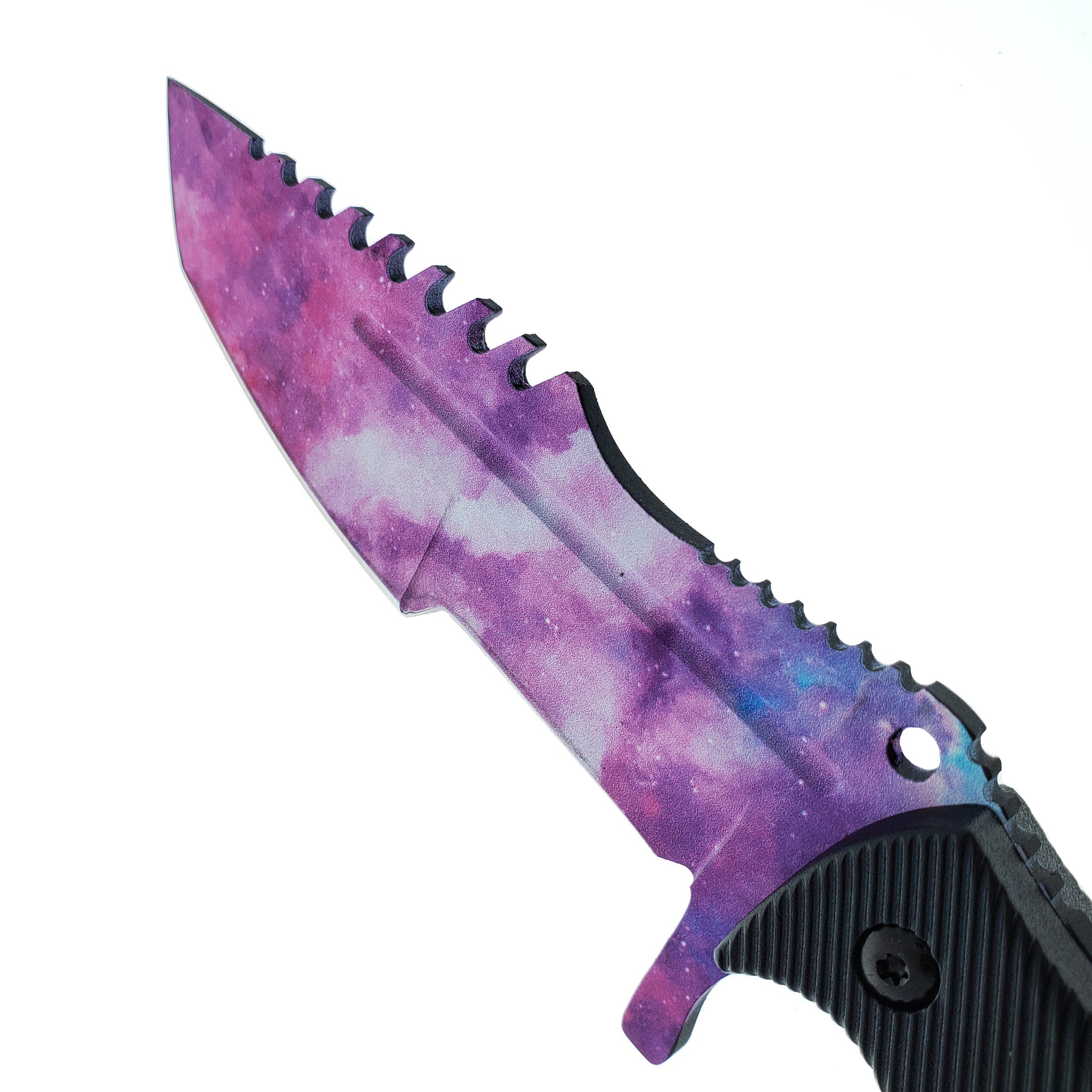 Falcon 3 PCS Pink Galaxy Set. Tactical Knives & Karambit