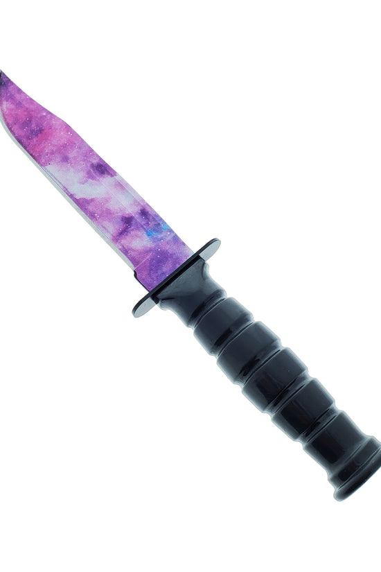 Falcon 3 PCS Pink Galaxy Set. Tactical Knives & Karambit