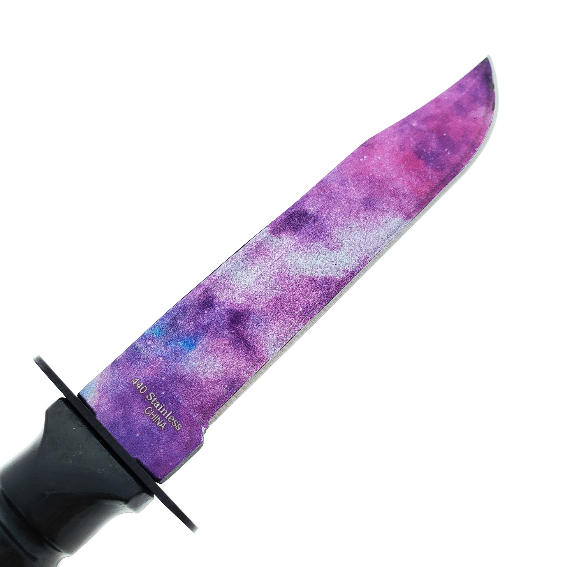 Falcon 3 PCS Pink Galaxy Set. Tactical Knives & Karambit