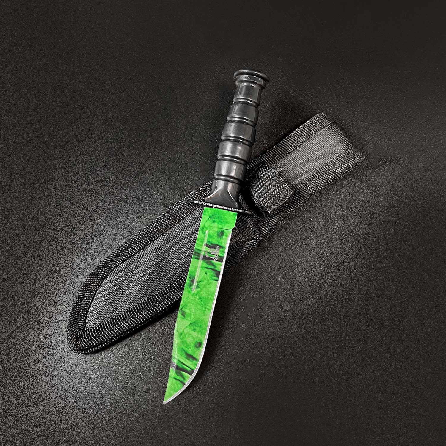 Falcon 3 PCS Green Set. Tactical Knives & Karambit