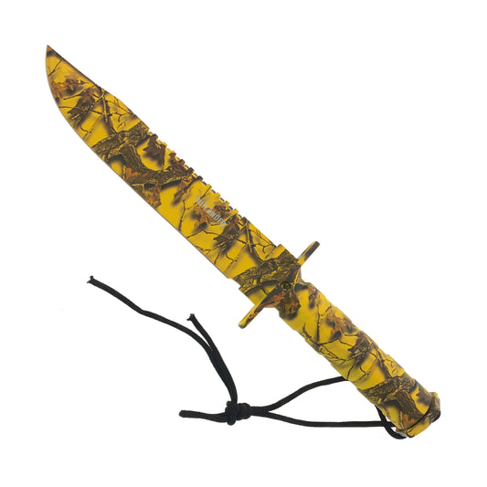 Outlander 9" Brown Camo Blade Hunting Knife