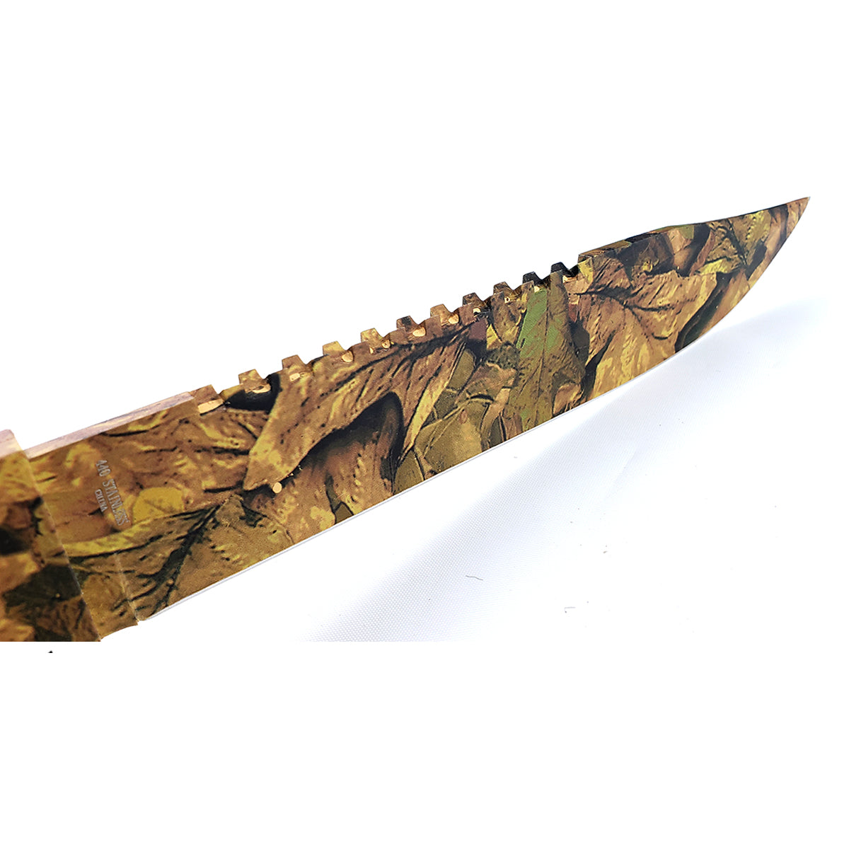 Outlander 9" Brown Camo Blade Hunting Knife