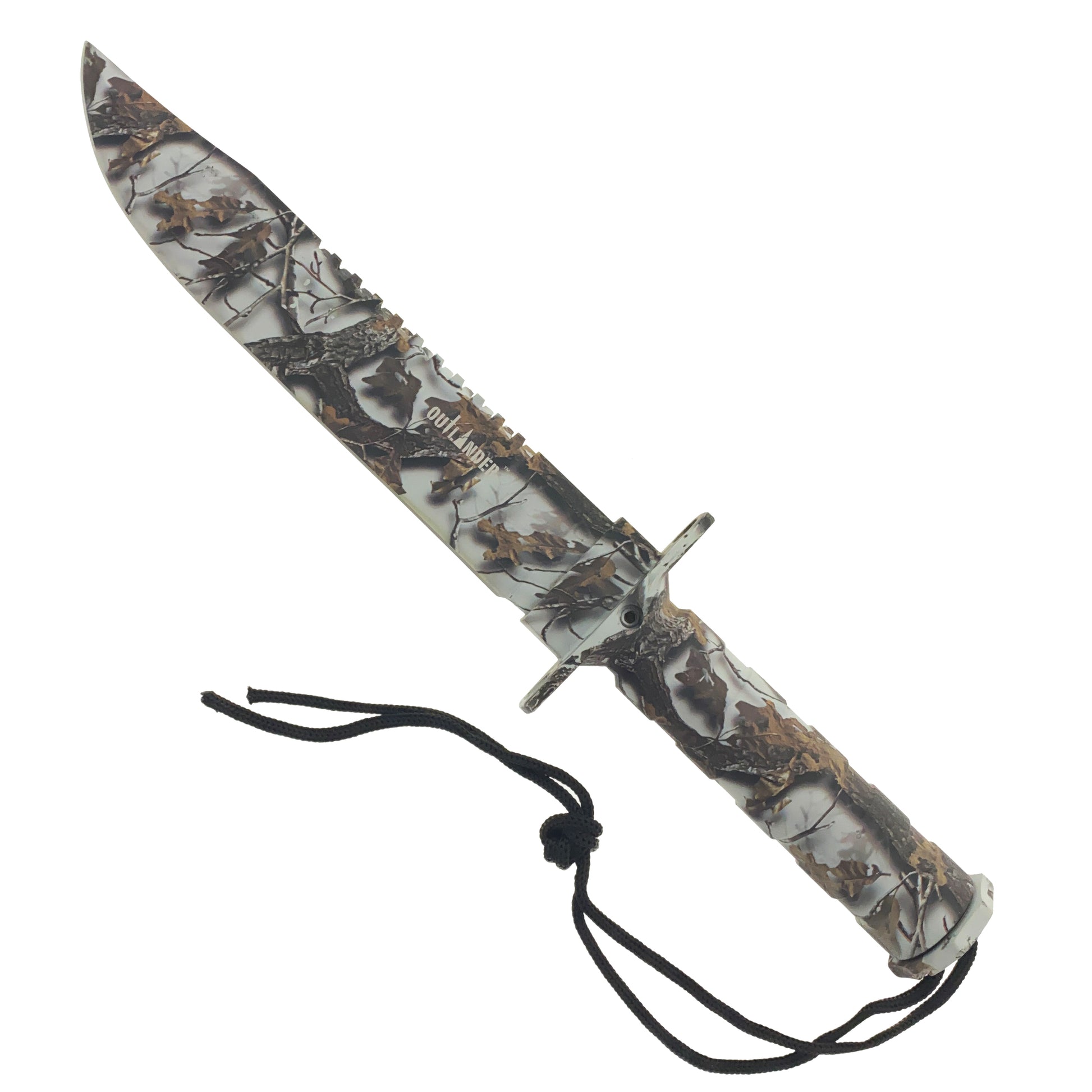 Outlander 9" White Camo Blade Hunting Knife