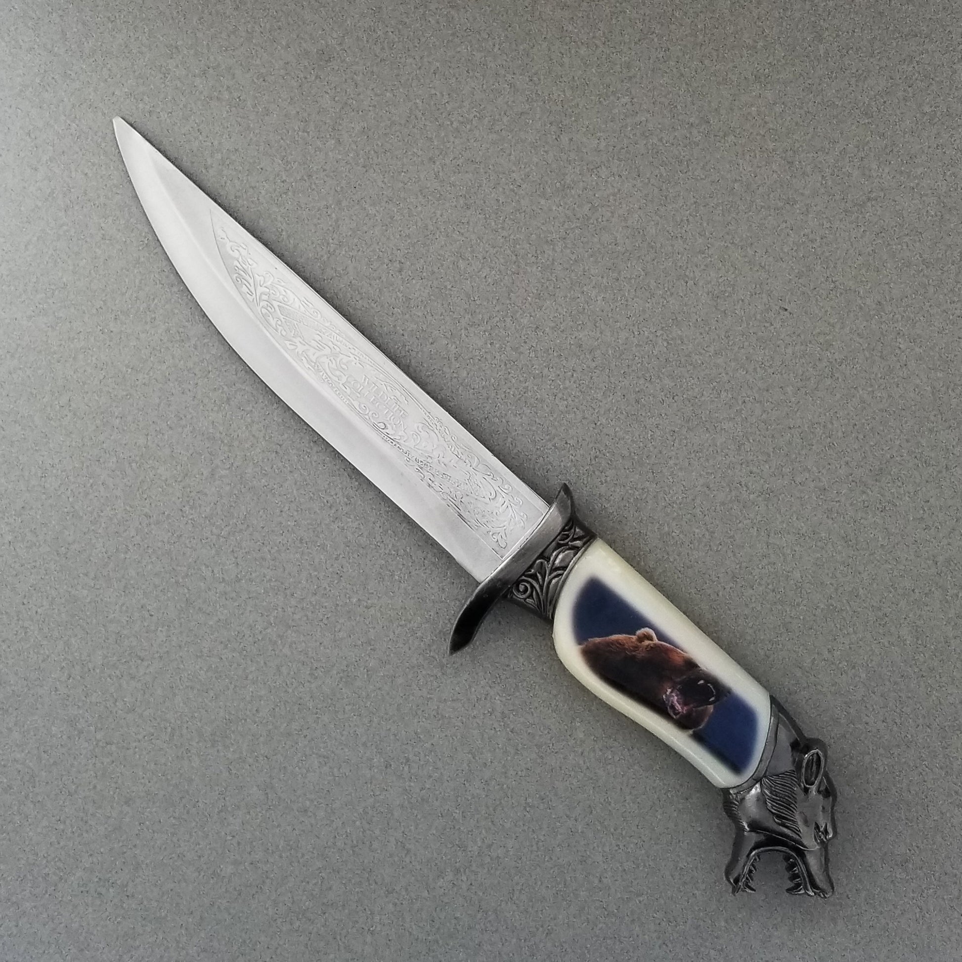 13 1/2" Bear Fantasy Dagger with scabbard