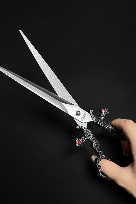 Fantasy Dagger Scissors - Black Renaissance Fantasy Dagger Scissors