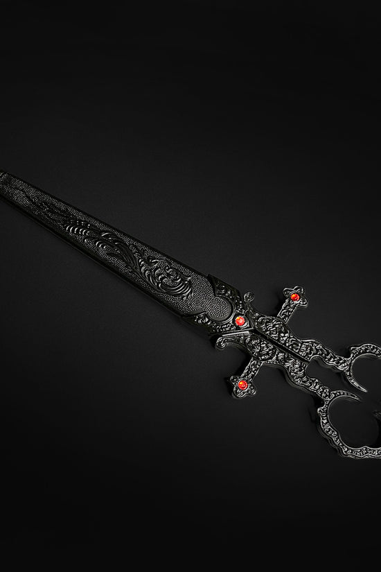 Fantasy Dagger Scissors - Black Renaissance Fantasy Dagger Scissors