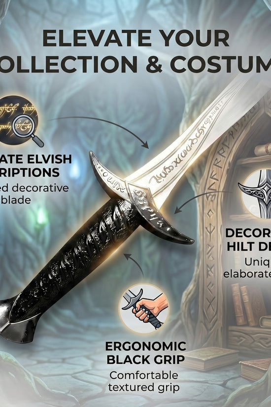 Elven Fantasy Dagger - 11" Elven Dagger