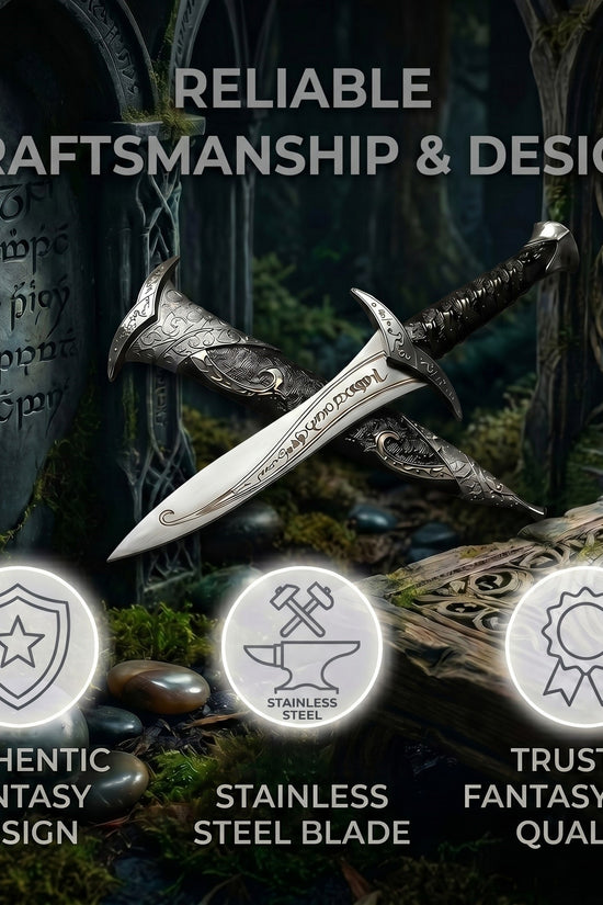 Elven Fantasy Dagger - 11" Elven Dagger