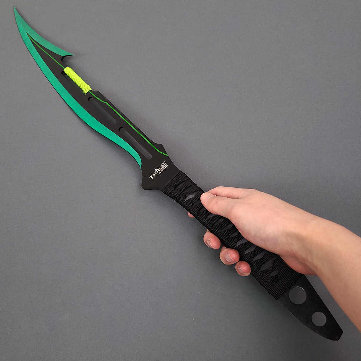 Tactical Master 27" Green Machete