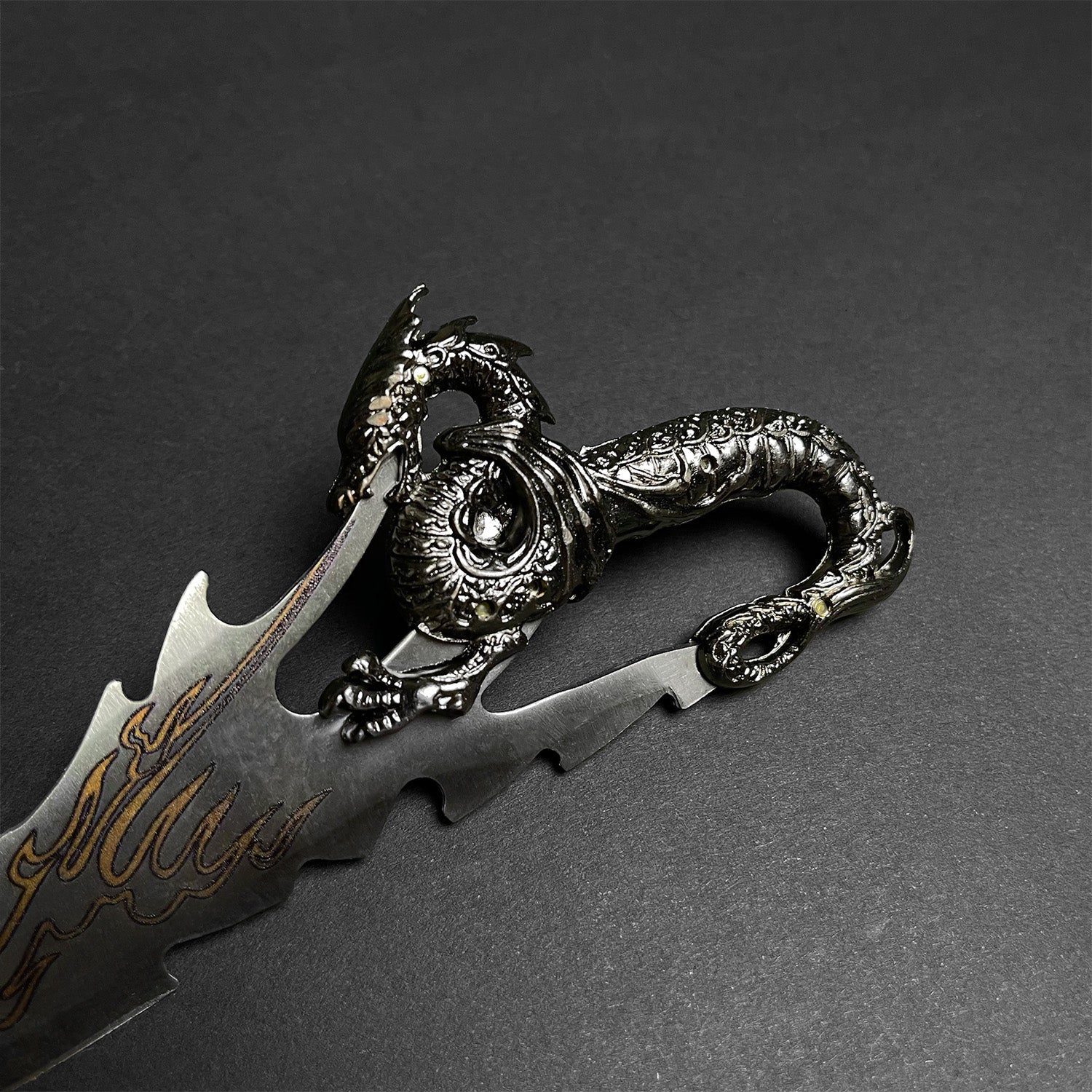 7 1/5" Dragon With Stand