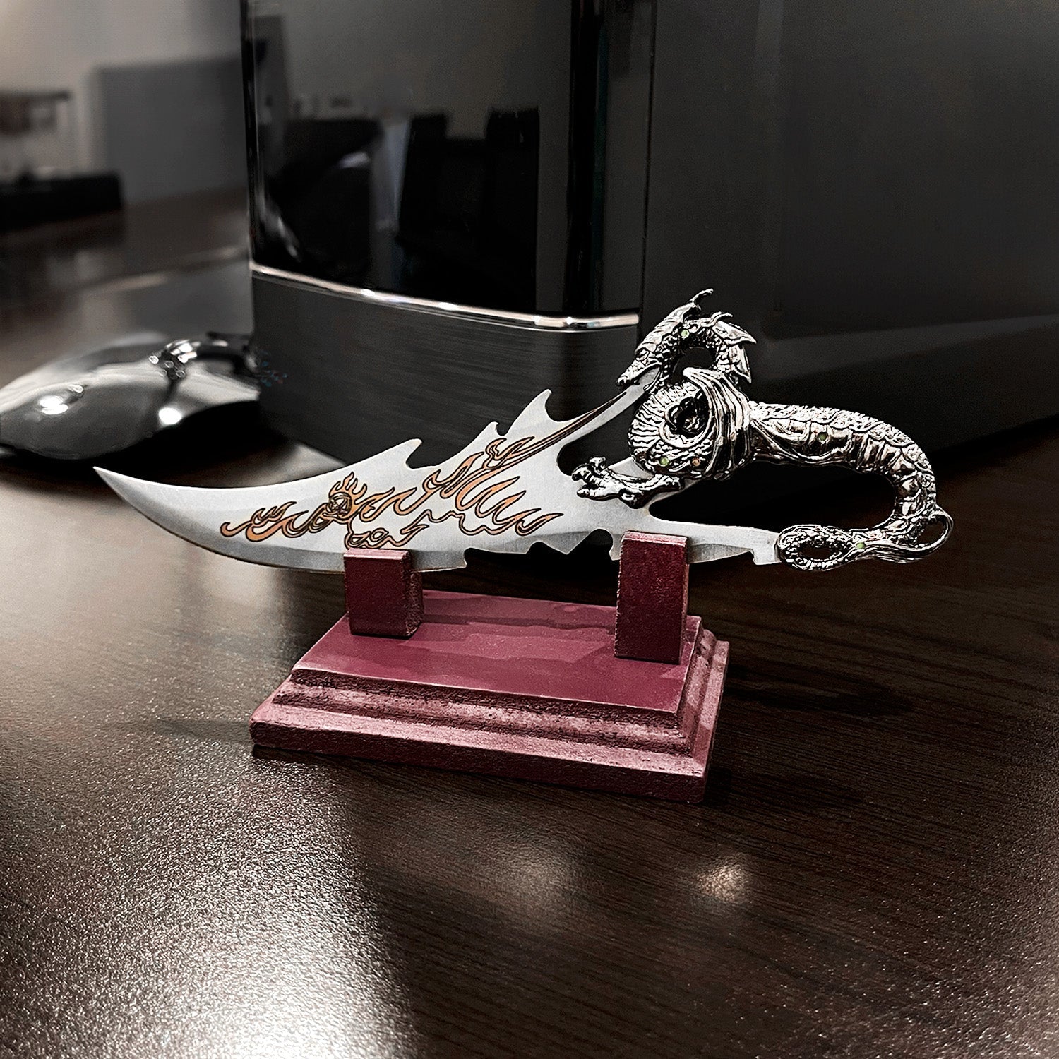 7 1/5" Dragon With Stand