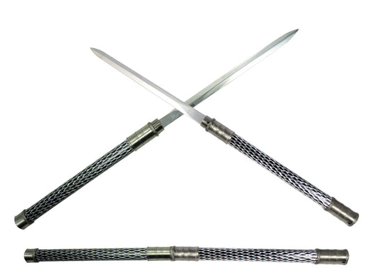 24 3/4" Fantasy double blade dagger