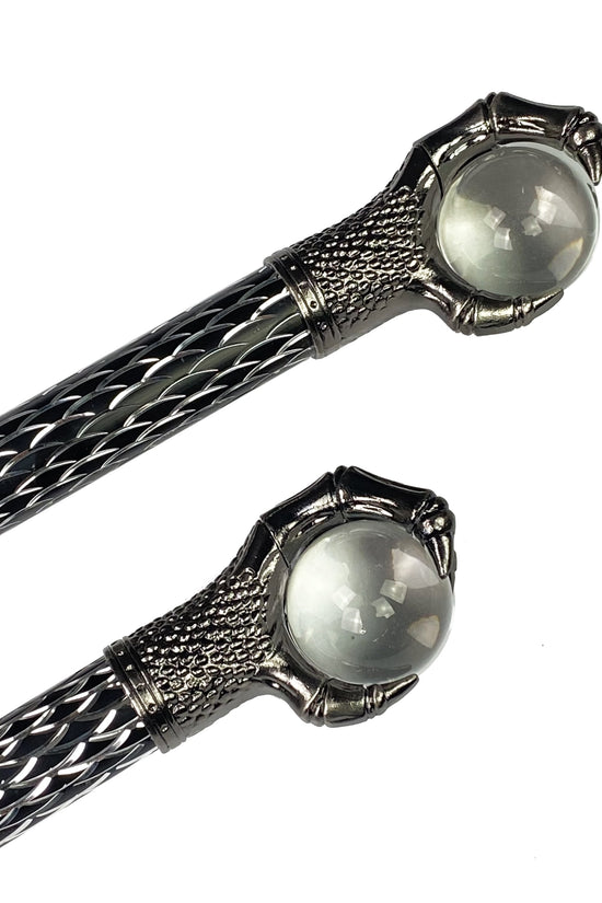 29 3/4" Double Blade Dagger with crystal ball claw