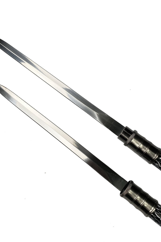 29 3/4" Double Blade Dagger with crystal ball claw