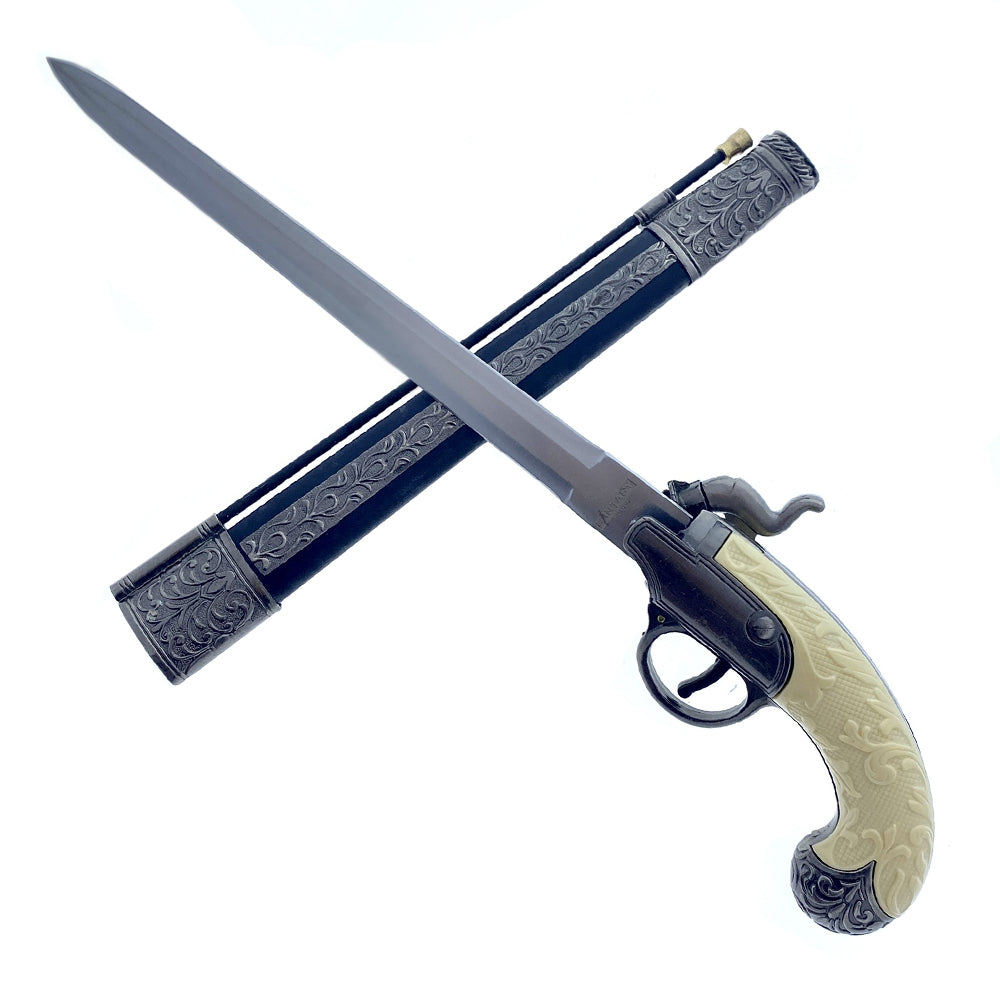 15 1/2" Gun Dagger with Holster