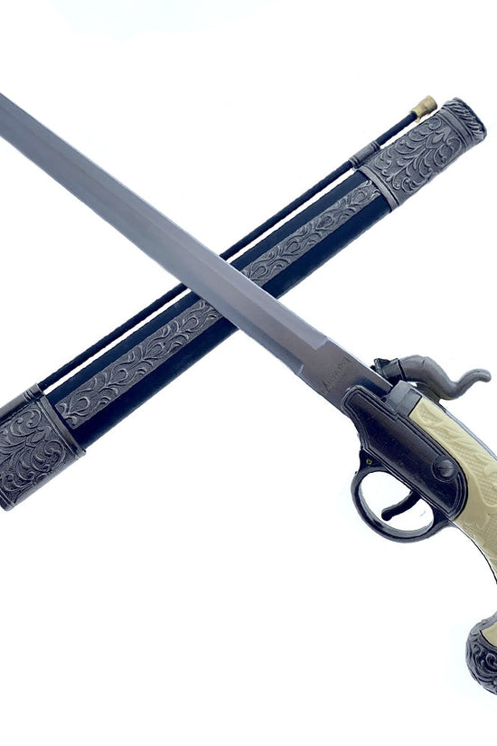 Wholesale Gun Dagger with Holster – Revolver-Inspired Decorative Blade