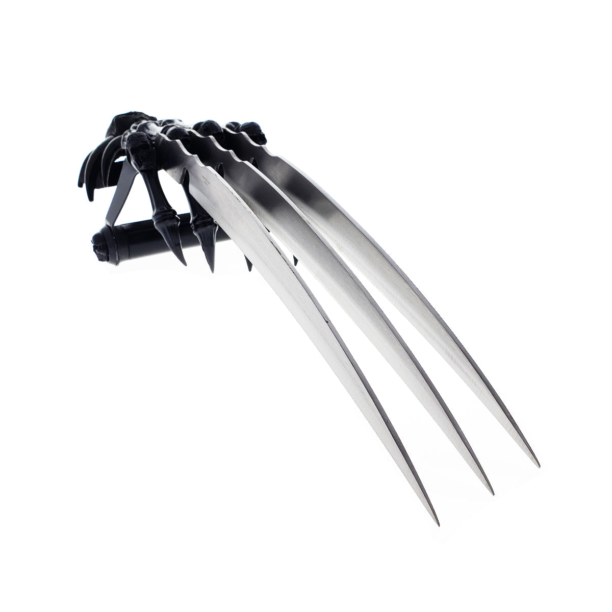 17" Black Metal Skeleton Hand Claw