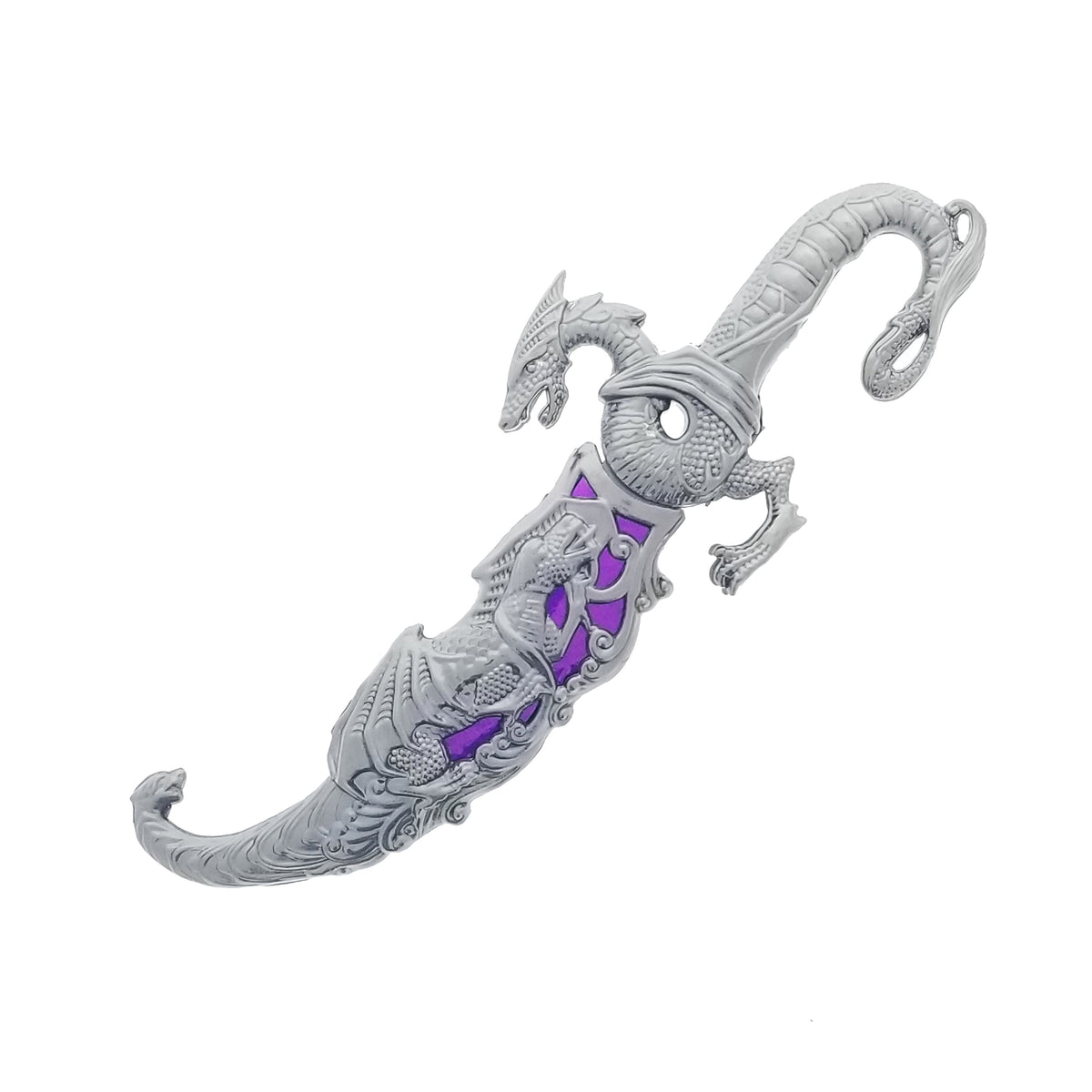 Fantasy Edge 15" Blade Fantasy Dragon Dagger Purple Fitting