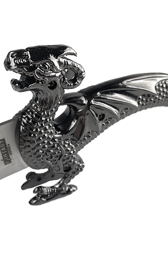 Blade Fantasy Dragon Dagger Red Fitting
