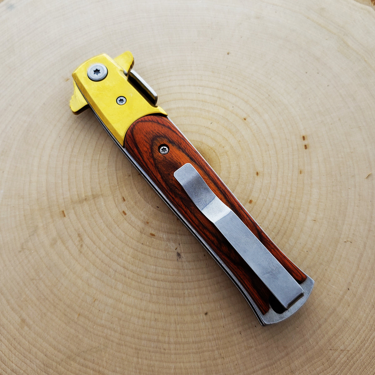 Falcon 8 3/4" Gold Folding Knife