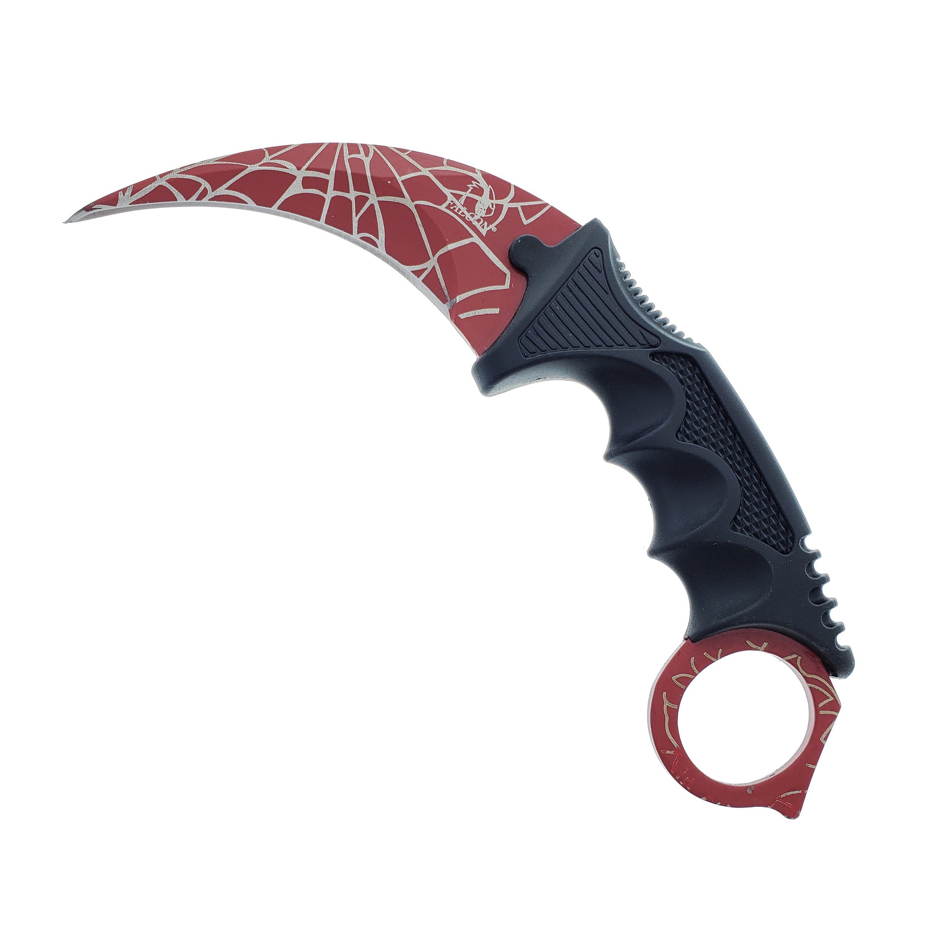 Falcon 7 1/2" Spider Web Necklace Knife (Karambit)