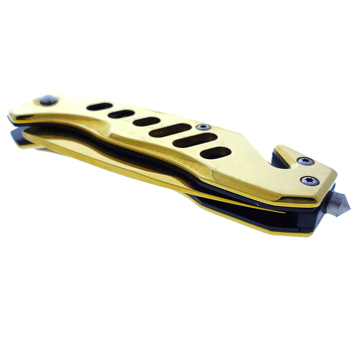 Falcon 6" Gold Folding Knife