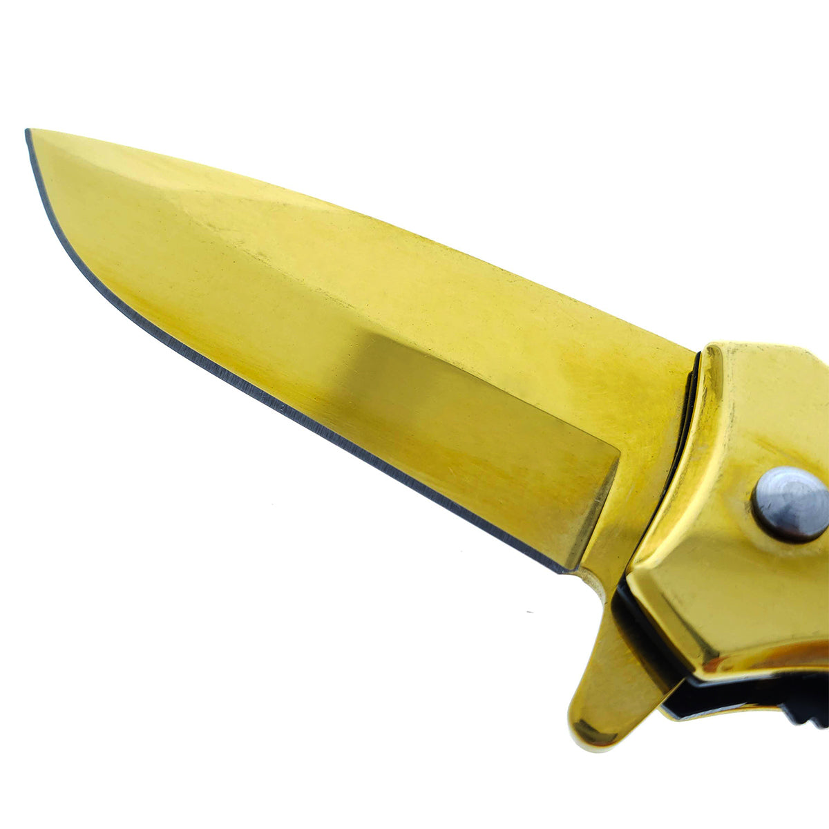 Falcon 6" Gold Folding Knife