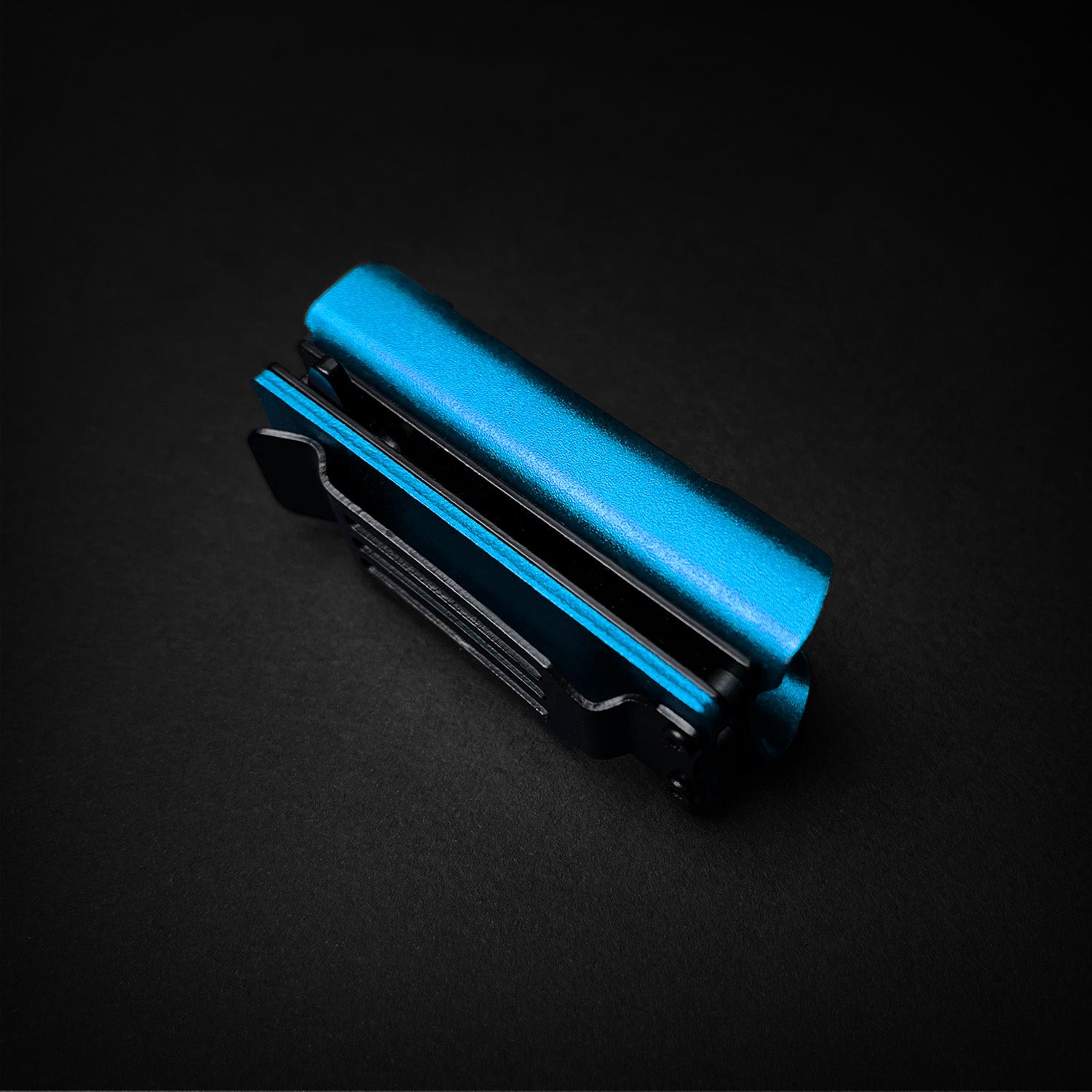 4 1/2" Blue Spring Assisted lighter Knife