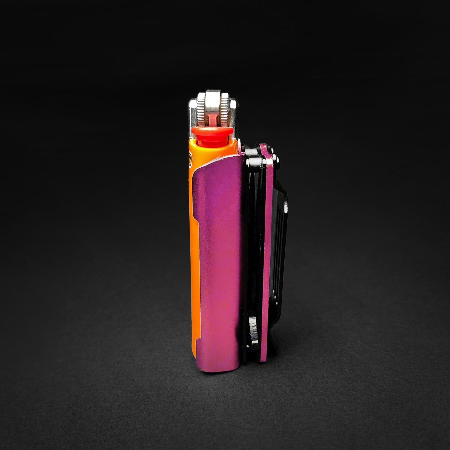 4 1/2" Lighter Knife Case Spring Assisted Pocket Knife Pink