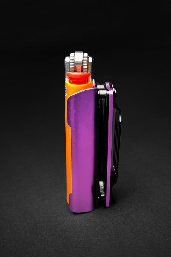 2 1/2" Purple Lighter Knife