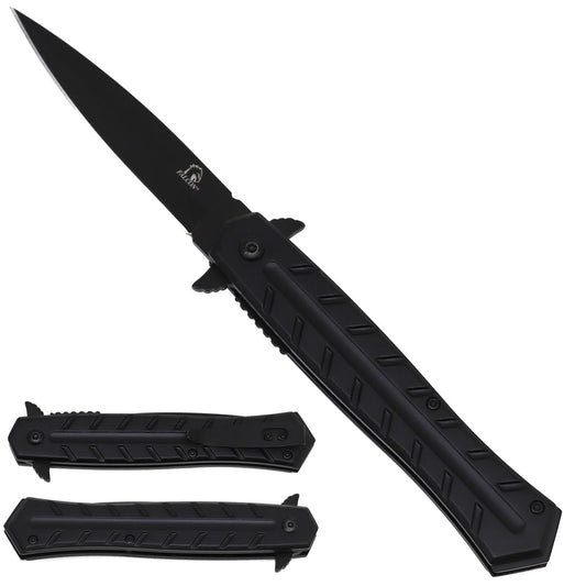 Falcon Spring Assisted Stiletto Pocket Knife