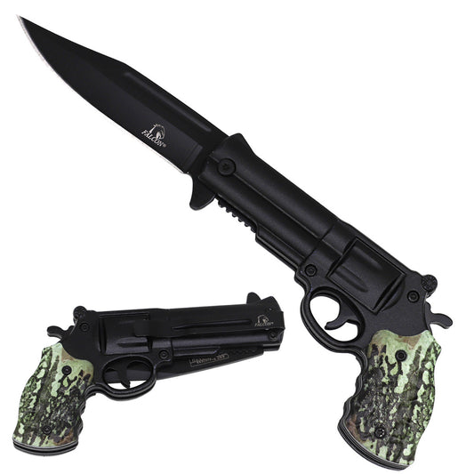 Falcon Revolver Spring Assisted Knife folding pocket knife product photo