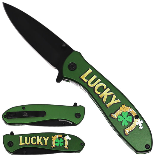 Falcon 3D Handle Spring Assisted Pocket Knife