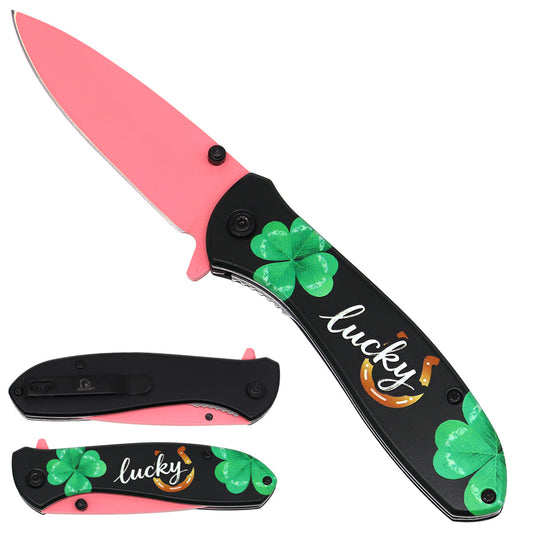 Falcon 3D Handle Spring Assisted Pocket Knife