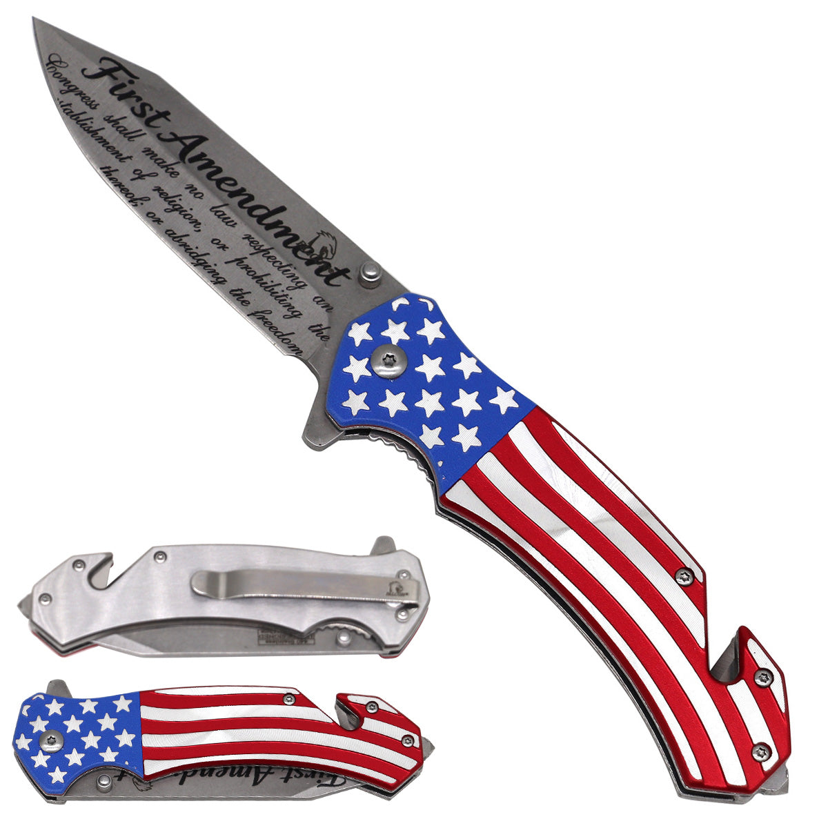 Falcon Spring Assisted Knife | First Amendment Blade