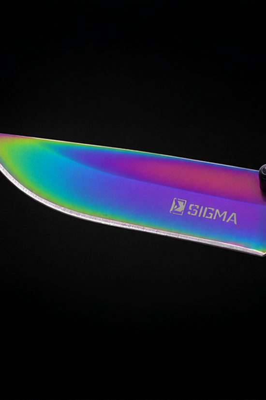 Sigma Ball Bearing Folding Knife - Rainbow Ball Bearing Sigma Knife