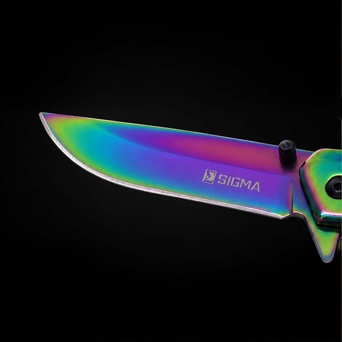 Sigma Ball Bearing Folding Knife - Rainbow Ball Bearing Sigma Knife