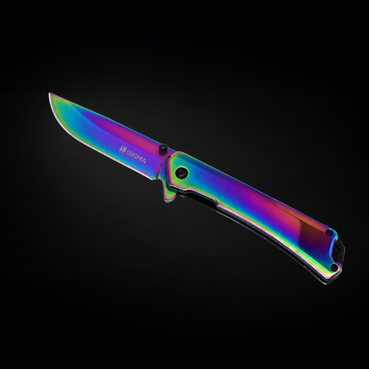Sigma Ball Bearing Folding Knife - Rainbow Ball Bearing Sigma Knife