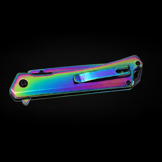 Sigma Ball Bearing Folding Knife - Rainbow Ball Bearing Sigma Knife